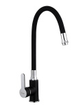 Кух.смеситель FRAP F4042 гибкий излив, с картриджем